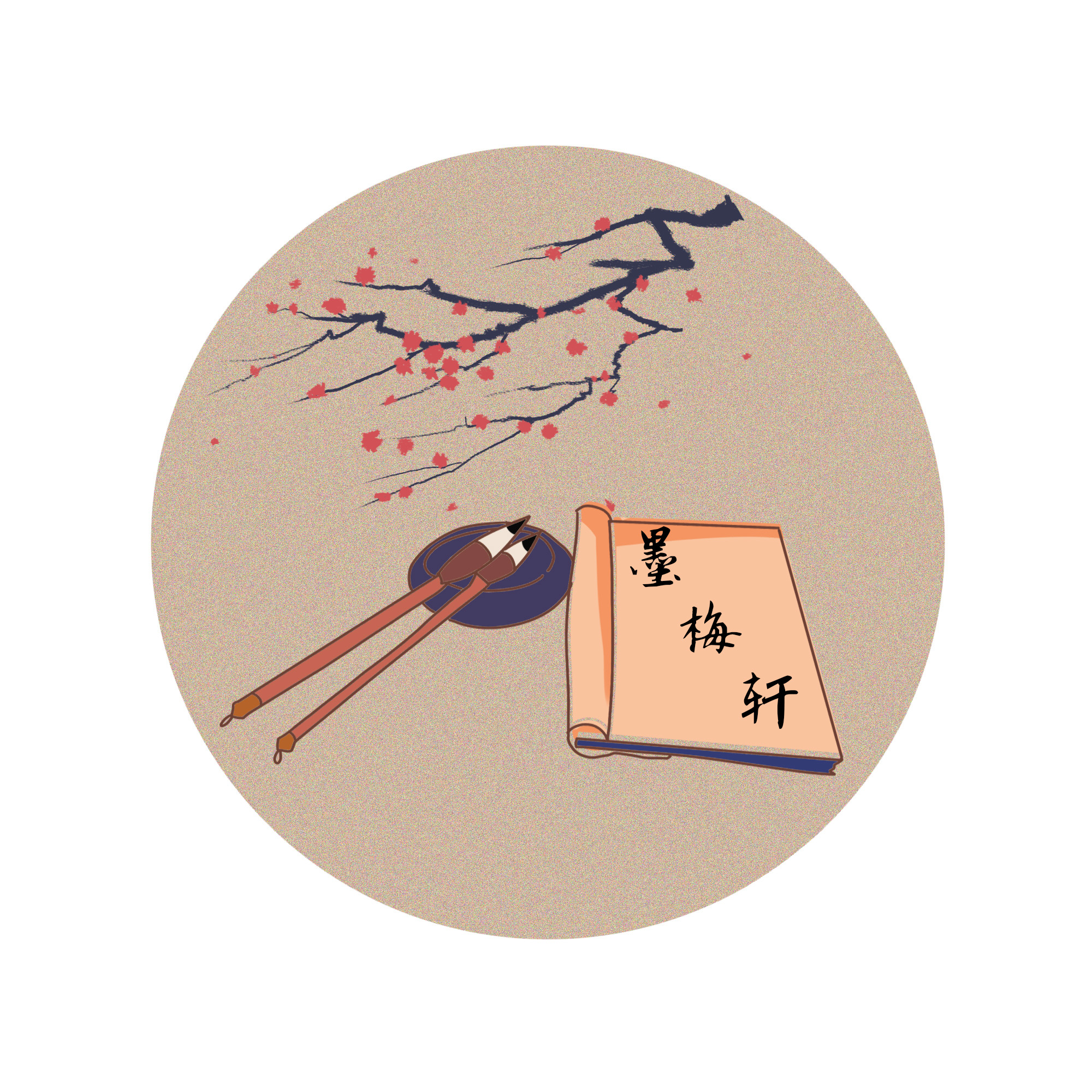 墨梅轩 Momeixuan Logo